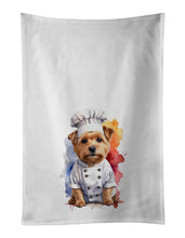 Load image into Gallery viewer, Norfolk Terrier Chef Kitchen Towel Set of 2