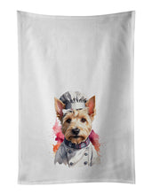 Load image into Gallery viewer, Scottish Terrier Chef Kitchen Towel Set of 2