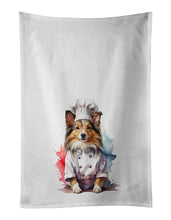 Load image into Gallery viewer, Sheltie Chef Kitchen Towel Set of 2