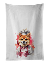 Load image into Gallery viewer, Shiba Inu Chef Kitchen Towel Set of 2