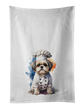 Load image into Gallery viewer, Shih Tzu Chef Kitchen Towel Set of 2