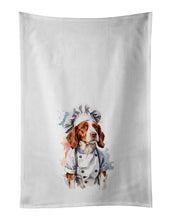 Load image into Gallery viewer, Welsh Springer Spaniel Chef Kitchen Towel Set of 2