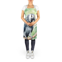 Load image into Gallery viewer, African Grey Parrot Apron – Artist-Designed Kitchen, BBQ &amp; Craft Apron