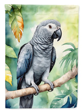 Load image into Gallery viewer, African Grey Parrot House Flag