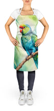 Load image into Gallery viewer, African Ringneck Parrot Apron – Artist-Designed Kitchen, BBQ &amp; Craft Apron