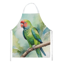 Load image into Gallery viewer, African Ringneck Parrot Apron – Artist-Designed Kitchen, BBQ &amp; Craft Apron