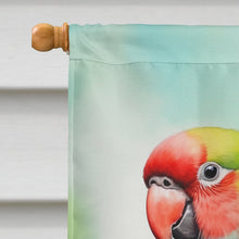 Load image into Gallery viewer, African Ringneck Parrot House Flag