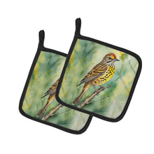 Load image into Gallery viewer, Alabama Yellowhammer Pot Holders - Set of 2 Decorative Kitchen Helpers | Made in the USA