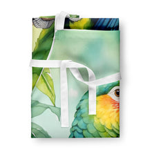 Load image into Gallery viewer, Amazon Parrot Apron – Artist-Designed Kitchen, BBQ &amp; Craft Apron