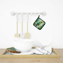 Load image into Gallery viewer, Amazon Parrot Pot Holders - Set of 2 Decorative Kitchen Helpers | Made in the USA