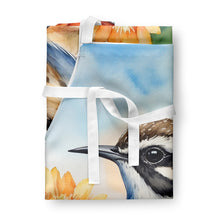 Load image into Gallery viewer, Arizona Cactus Wren Apron – Artist-Designed Kitchen, BBQ &amp; Craft Apron