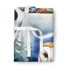 Load image into Gallery viewer, Barn Owl Apron – Artist-Designed Kitchen, BBQ &amp; Craft Apron