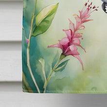 Load image into Gallery viewer, Broadtailed Hummingbird House Flag