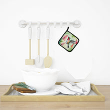 Load image into Gallery viewer, Broadtailed Hummingbird Pot Holders - Set of 2 Decorative Kitchen Helpers | Made in the USA