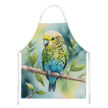 Load image into Gallery viewer, Budgerigar Apron – Artist-Designed Kitchen, BBQ &amp; Craft Apron