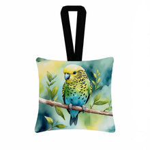 Load image into Gallery viewer, Budgerigar Hanging Square Fabric Ornament 3.5 × 3.5