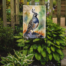Load image into Gallery viewer, California Quail Garden Flag –  Garden Flag by Caroline's Treasures
