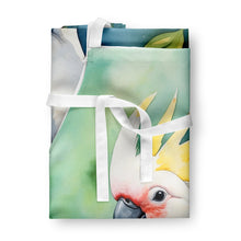 Load image into Gallery viewer, Cockatoo Apron – Artist-Designed Kitchen, BBQ &amp; Craft Apron