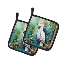 Load image into Gallery viewer, Cockatoo Pot Holders - Set of 2 Decorative Kitchen Helpers | Made in the USA