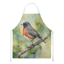 Load image into Gallery viewer, Connecticut American Robin Apron – Artist-Designed Kitchen, BBQ &amp; Craft Apron