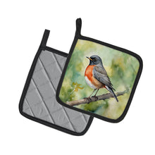 Load image into Gallery viewer, Connecticut American Robin Pot Holders - Set of 2 Decorative Kitchen Helpers | Made in the USA