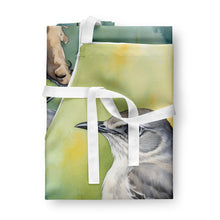 Load image into Gallery viewer, Florida Northern Mockingbird Apron – Artist-Designed Kitchen, BBQ &amp; Craft Apron