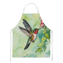 Load image into Gallery viewer, Rubythroated Hummingbird Apron – Artist-Designed Kitchen, BBQ &amp; Craft Apron
