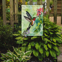 Load image into Gallery viewer, Rubythroated Hummingbird Garden Flag –  Garden Flag by Caroline's Treasures