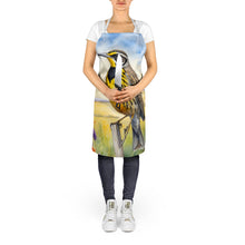 Load image into Gallery viewer, Kansas Western Meadowlark Apron – Artist-Designed Kitchen, BBQ &amp; Craft Apron