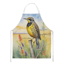 Load image into Gallery viewer, Kansas Western Meadowlark Apron – Artist-Designed Kitchen, BBQ &amp; Craft Apron