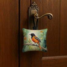 Load image into Gallery viewer, Maryland Baltimore Oriole Hanging Square Fabric Ornament 3.5 × 3.5