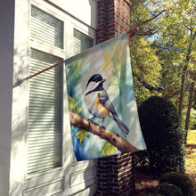 Load image into Gallery viewer, Massachusetts Blackcapped Chickadee House Flag