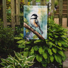 Load image into Gallery viewer, Massachusetts Blackcapped Chickadee Garden Flag –  Garden Flag by Caroline's Treasures