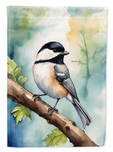 Load image into Gallery viewer, Massachusetts Blackcapped Chickadee Garden Flag –  Garden Flag by Caroline's Treasures
