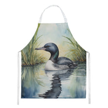 Load image into Gallery viewer, Minnesota Common Loon Apron – Artist-Designed Kitchen, BBQ &amp; Craft Apron