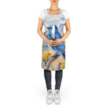 Load image into Gallery viewer, Nevada Mountain Bluebird Apron – Artist-Designed Kitchen, BBQ &amp; Craft Apron