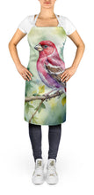 Load image into Gallery viewer, New Hampshire Purple Finch Apron – Artist-Designed Kitchen, BBQ &amp; Craft Apron