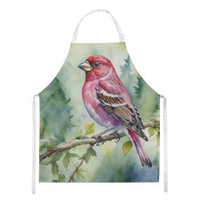 Load image into Gallery viewer, New Hampshire Purple Finch Apron – Artist-Designed Kitchen, BBQ &amp; Craft Apron
