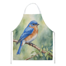 Load image into Gallery viewer, New York Eastern Bluebird Apron – Artist-Designed Kitchen, BBQ &amp; Craft Apron