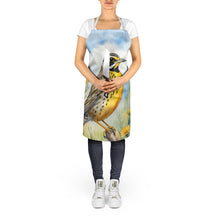 Load image into Gallery viewer, North Dakota Western Meadowlark Apron – Artist-Designed Kitchen, BBQ &amp; Craft Apron