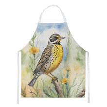 Load image into Gallery viewer, North Dakota Western Meadowlark Apron – Artist-Designed Kitchen, BBQ &amp; Craft Apron