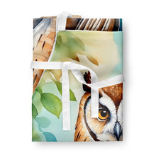 Load image into Gallery viewer, Oriental Bay Owl Apron – Artist-Designed Kitchen, BBQ &amp; Craft Apron