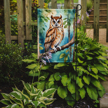 Load image into Gallery viewer, Oriental Bay Owl Garden Flag –  Garden Flag by Caroline's Treasures