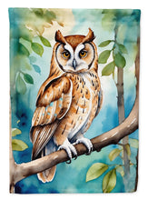 Load image into Gallery viewer, Oriental Bay Owl Garden Flag –  Garden Flag by Caroline's Treasures