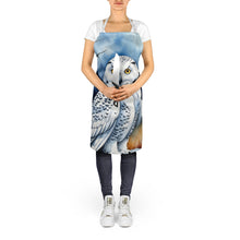 Load image into Gallery viewer, Snowy Owl Apron – Artist-Designed Kitchen, BBQ &amp; Craft Apron