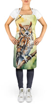 Load image into Gallery viewer, Eastern Screech Owl Apron – Artist-Designed Kitchen, BBQ &amp; Craft Apron