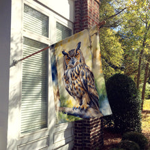 Load image into Gallery viewer, Eurasian Eagle Owl House Flag
