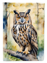 Load image into Gallery viewer, Eurasian Eagle Owl House Flag