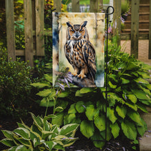 Load image into Gallery viewer, Eurasian Eagle Owl Garden Flag –  Garden Flag by Caroline's Treasures