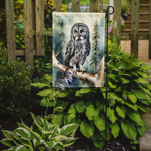 Load image into Gallery viewer, Great Gray Owl Garden Flag –  Garden Flag by Caroline's Treasures